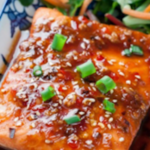 Chili Honey Glazed Salmon1