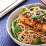 Hoisin Salmon and Clear Noodles