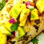 Honey Lime Chicken with Pineapple Salsa
