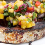 Tuna Steaks with Mango Salsa