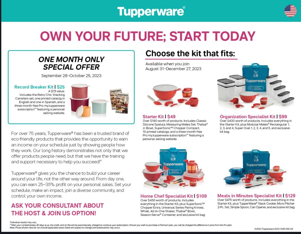 special - Tupperware